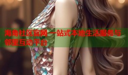 海角社区官网 一站式本地生活服务与邻里互动平台
