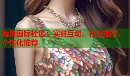 海角国际社区：实时互动、社交圈子、个性化推荐