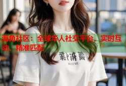 海角社区：全球华人社交平台，实时互动、精准匹配