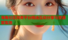 海角社区同类平台精选互动分享与资源聚集地