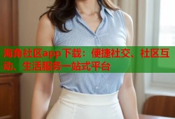 海角社区app下载：便捷社交、社区互动、生活服务一站式平台