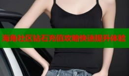 海角社区钻石充值攻略快速提升体验