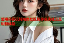 莹姐带你玩转海角社区畅享真实社交互动新体验