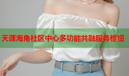 天涯海角社区中心多功能共融服务枢纽