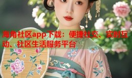 海角社区app下载：便捷社交、实时互动、社区生活服务平台
