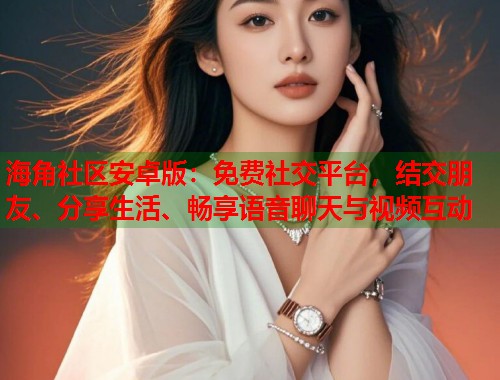 海角社区安卓版：免费社交平台，结交朋友、分享生活、畅享语音聊天与视频互动