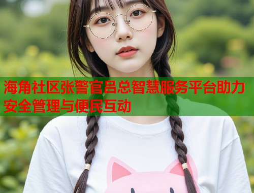 海角社区张警官吕总智慧服务平台助力安全管理与便民互动
