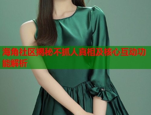 海角社区揭秘不抓人真相及核心互动功能解析