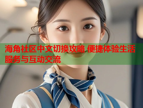 海角社区中文切换攻略 便捷体验生活服务与互动交流